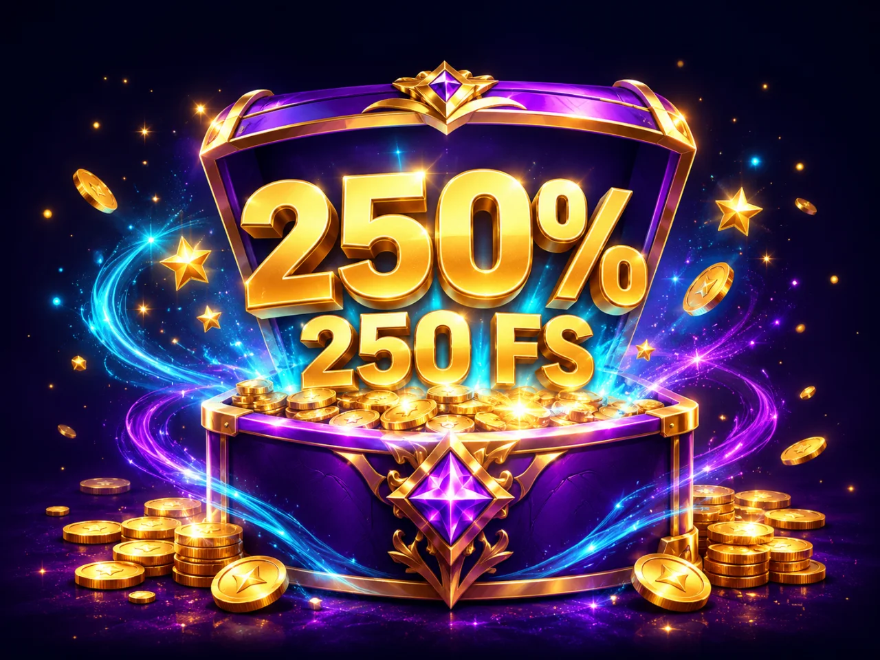 Bonus di benvenuto Stelario 250% fino a 1100 euro e 250 giri gratis